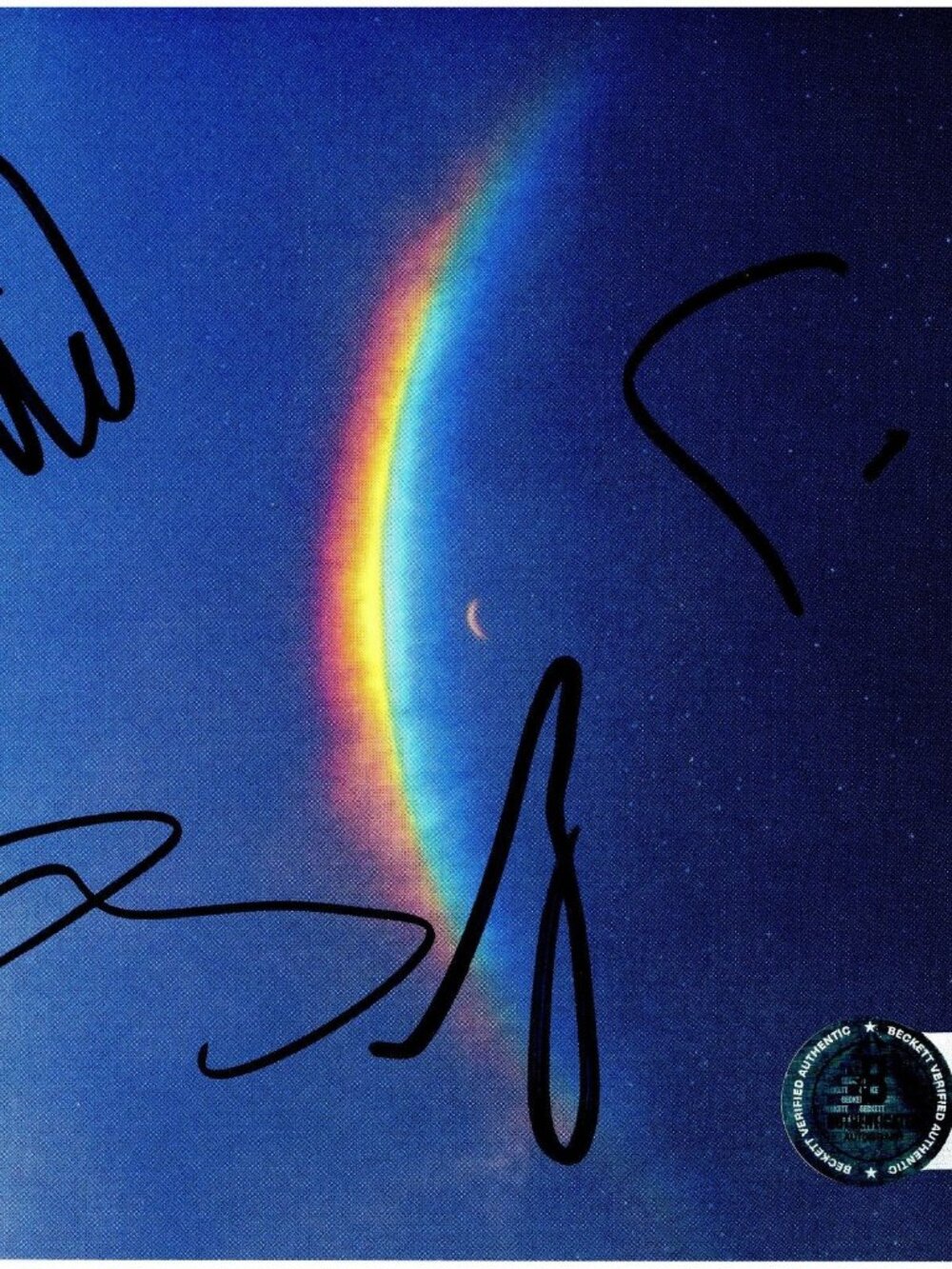 Coldplay Signed CD Moon Music Beckett BAS COA Pop Album
